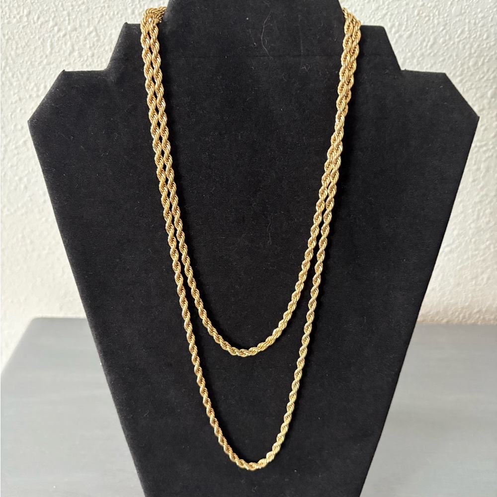 Silpada Twisted Gold Necklace